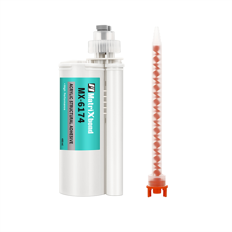 MX-6174 高性能黑色雙組份丙烯酸酯結（jié）構膠